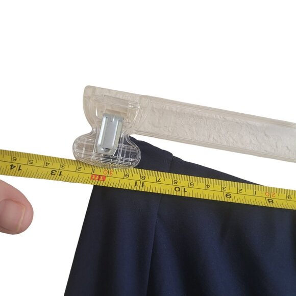 OGL MOVE Midnight Navy Blue Ruching Slit Midi Skirt Pull On Women’s Size‎ XS NWT - Picture 5 of 15